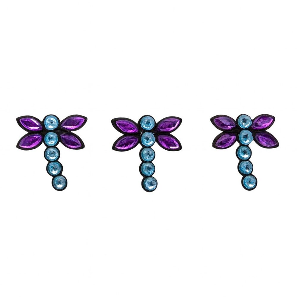 Nailene Nail Art Stickers, 3 Dragonflies
